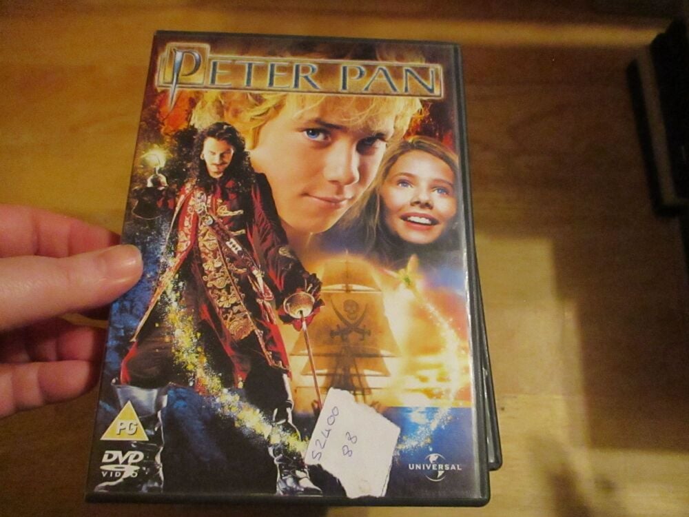 Peter Pan - DVD - FP/VLSS - VGC Case - Pal (S240088)