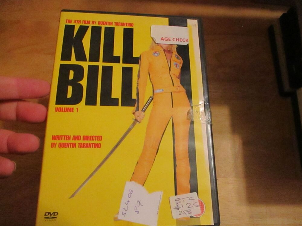 Kill Bill - DVD - LN - VGC Case - Pal (S240087)