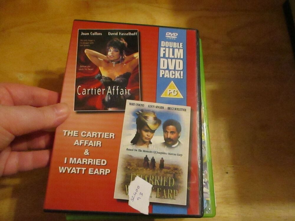 The Cartier Affair / I Married Wyatt Earp - DVD - LN - VGC Case - Pal (S240093)