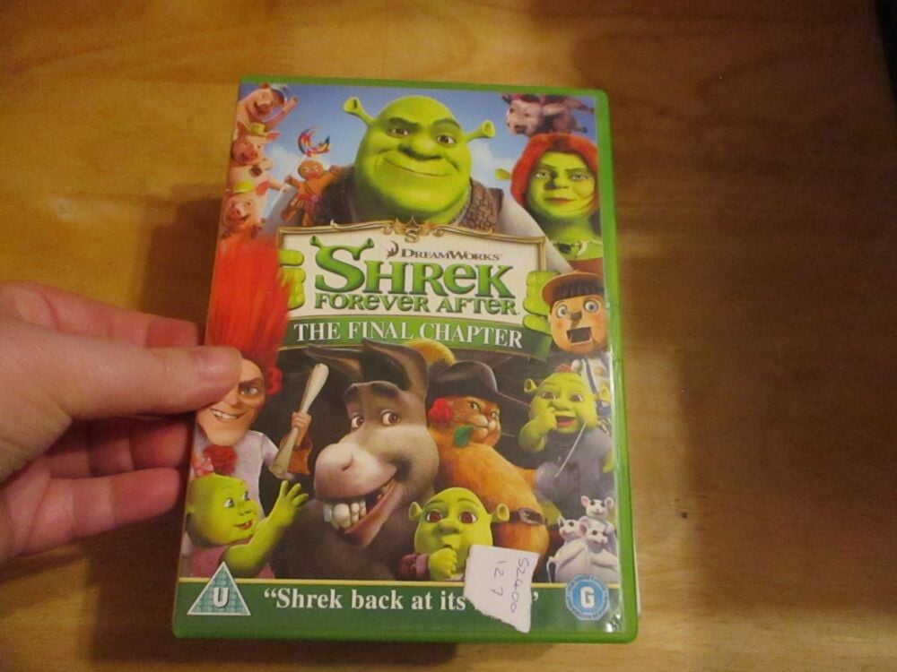 Shrek Forever After - The Final Chapter - DVD - Dusty - VGC Case - Pal (S2400127)