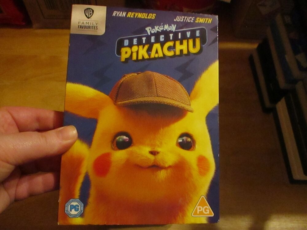 Detective Pikachu - DVD - LN - VGC Case - Pal (S2400126)