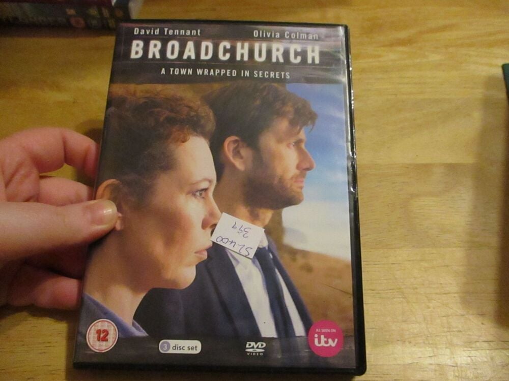 Broadchurch Series 1 - DVD - LN - VGC Case - Pal (S2400399)