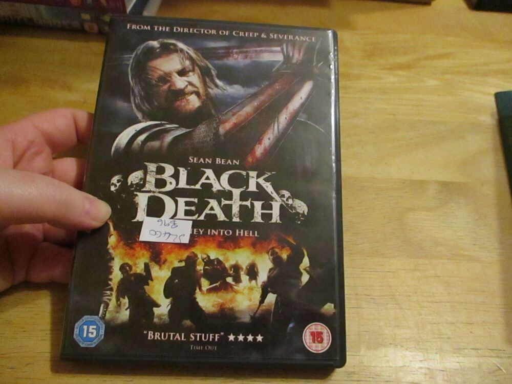 Black Death - Sean Bean - DVD - LN - VGC Case - Pal (S2400396)