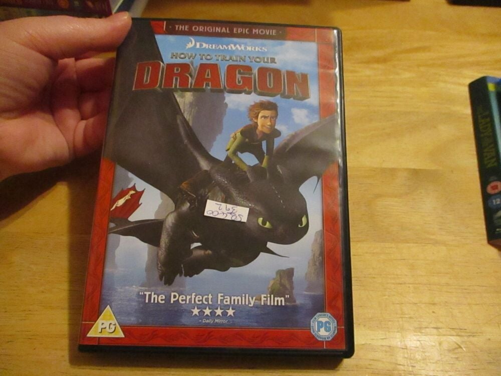 How To Train Your Dragon - DVD - LN - VGC Case - Pal (S2400392)