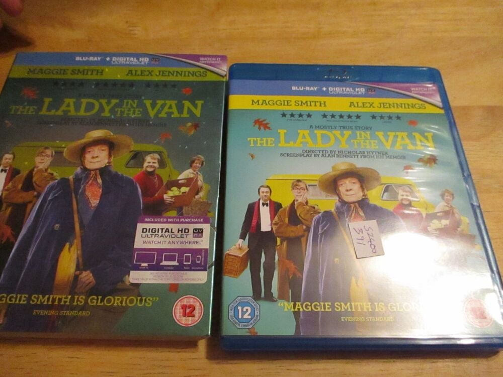 The Lady In The Van - Bluray - LN - VGC Case - Pal (S2400391)