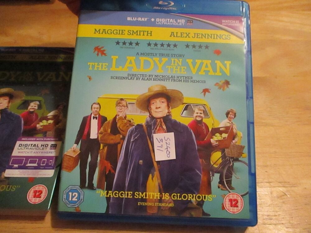 The Lady In The Van - Bluray - LN - VGC Case - Pal (S2400391)