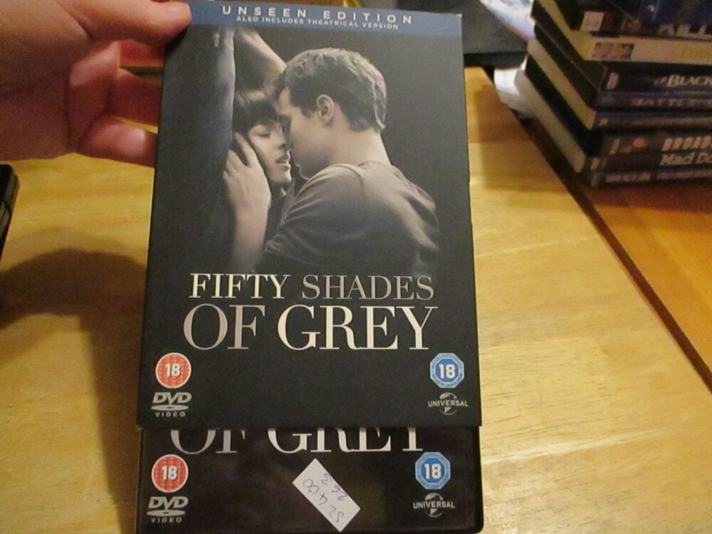 Fifty Shades Of Grey - Unseen Edition - DVD - FP Disc - VGC Case - Pal (S2400263)