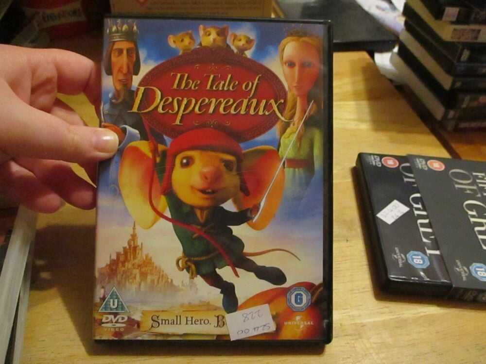 The Tale Of Despereaux - DVD - HSM/PC Disc - VGC Case - Pal (S2400228)