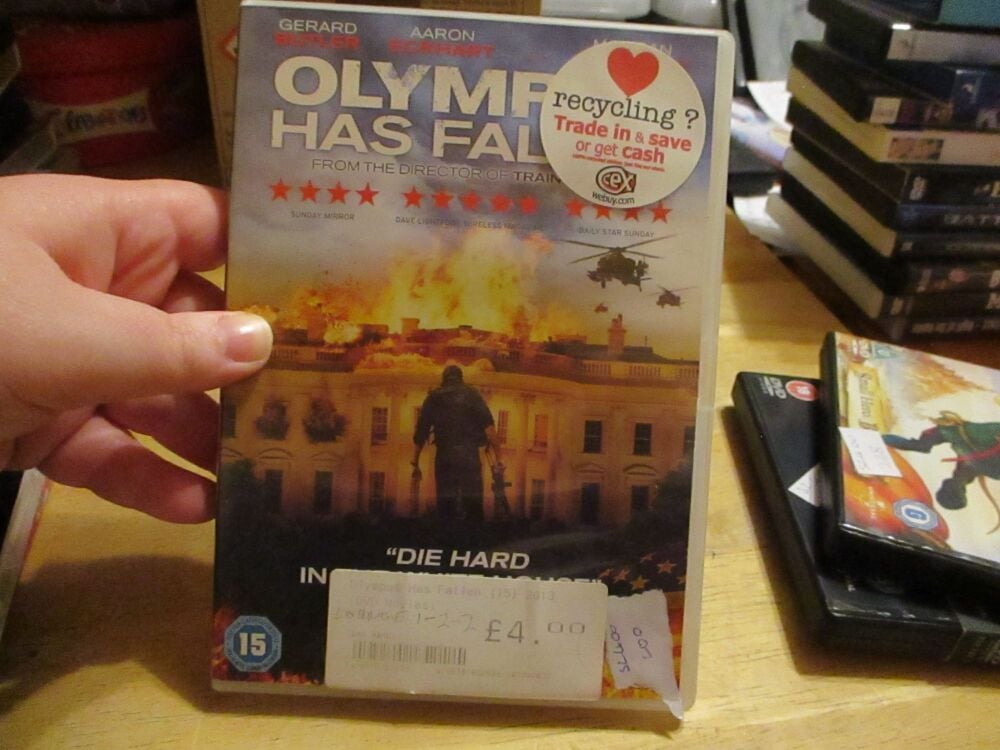 Olympus Has Fallen - DVD - VLSS/FP Disc - VGC Case - Pal (S2400200)