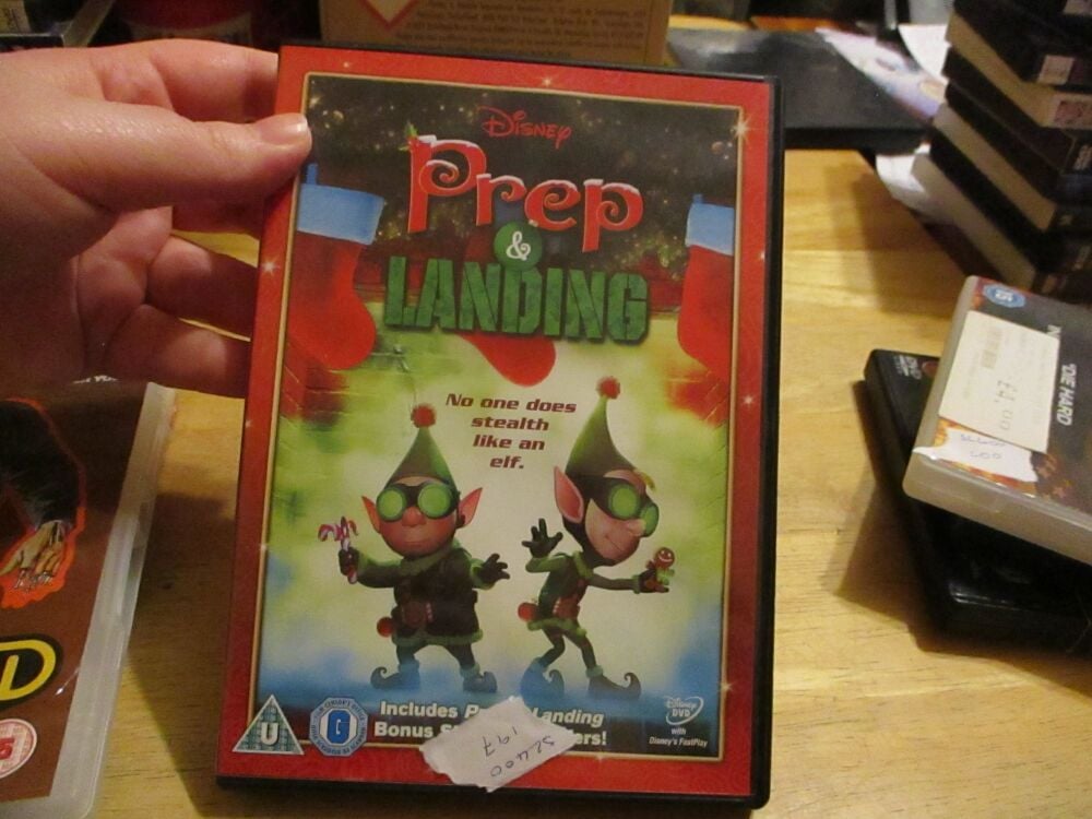 Disney's Prep & Landing - DVD - Cloudy/FP Disc - VGC Case - Pal (S2400197)