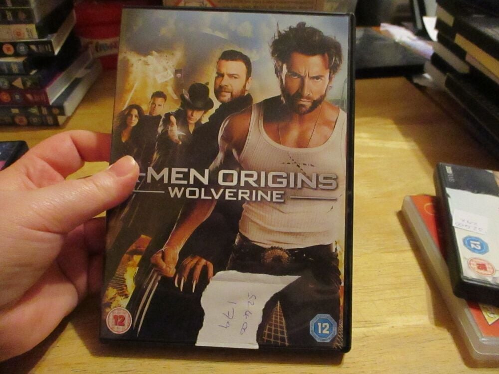 X-Men Origins - Wolverine - DVD - LN Disc - VGC Case - Pal (S2400179)