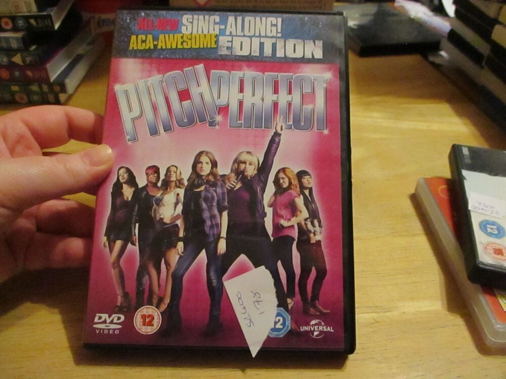 Pitch Perfect - Sing Along Aga-Awesome Edition - DVD - LN Disc - VGC Case - Pal (S2400178)