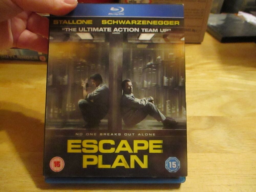 Escape Plan - Bluray - LN Disc - VGC Case - Pal (S2400176)