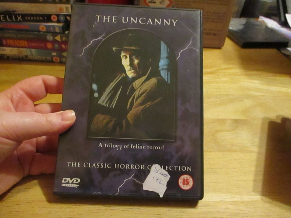 The Uncanny - The Classic Horror Collection "A Trilogy Of Feline Terror" - DVD - Dusty/LN Disc - VGC Case - Pal (S2400172)