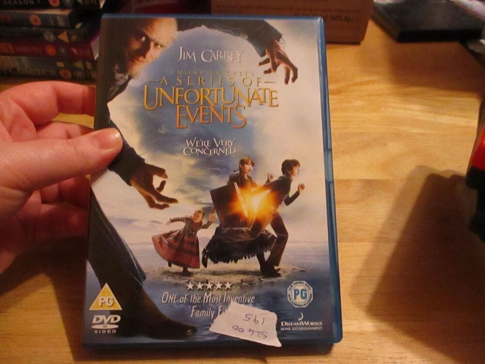 Lemony Snicket's A Series Of Unfortunate Events - DVD - LN Disc - VGC Case - Pal (S2400195)