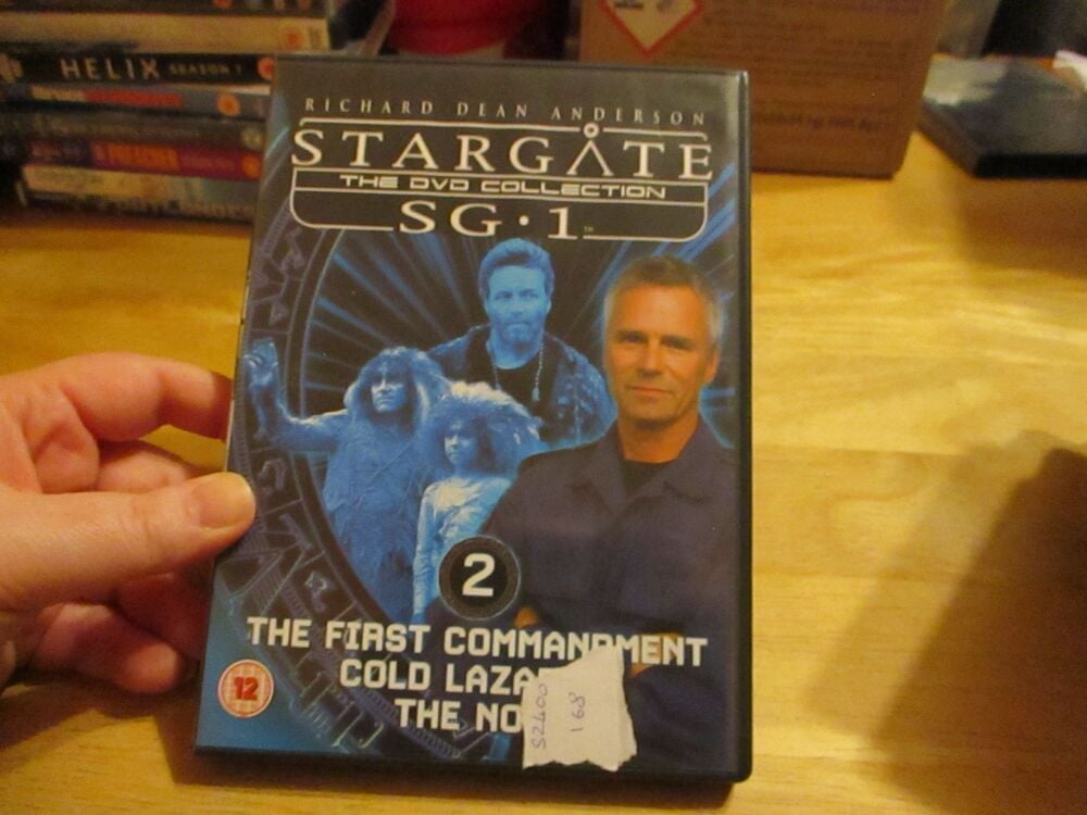 Stargate SG1 Ser 1 Vol 2 ( The First Commandment, Cold Lazarus, The Nox) - DVD - LN Disc - VGC Case - Pal (S2400168)