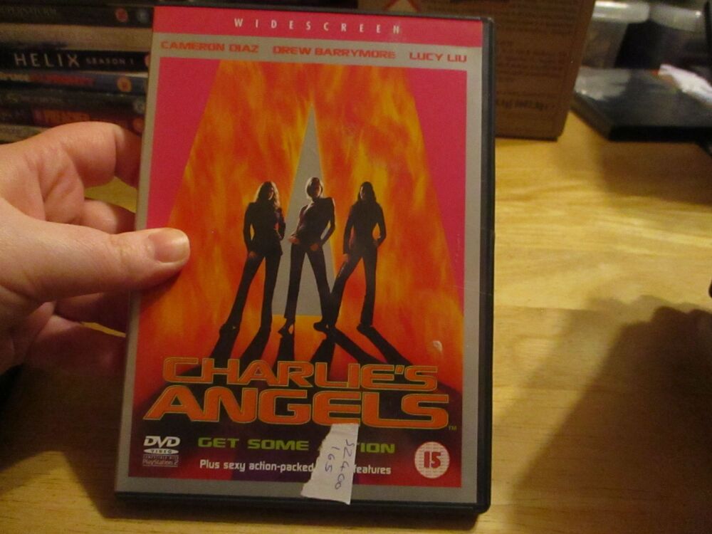 Charlie's Angels - DVD - FP/FS Disc - VGC Case - Pal (S2400165)