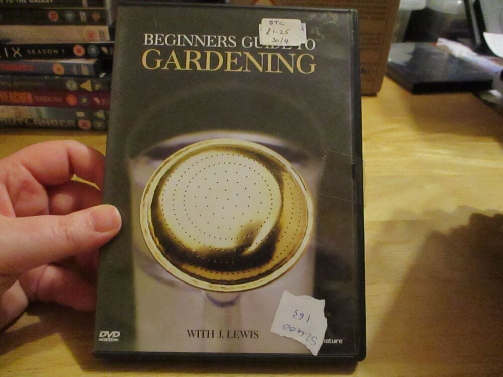 Beginners Guide To Gardening with J Lewis - DVD - LN Disc - VGC Case - Pal (S2400163)