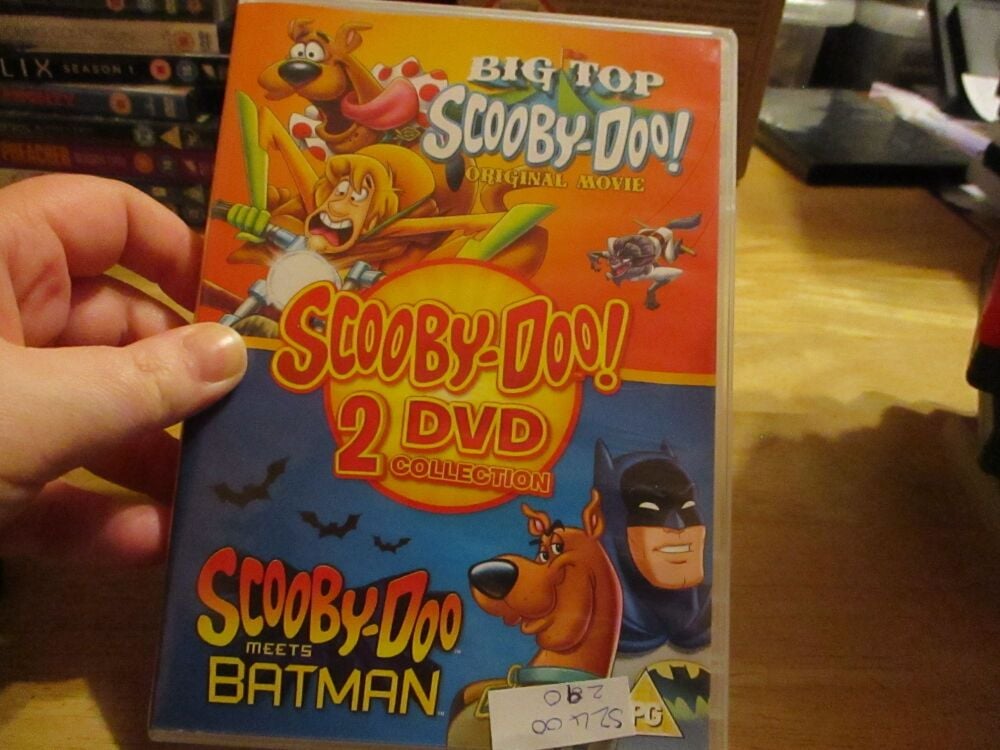 Big Top Scooby-Doo / Scooby-Doo Meets Batman - DVD - FP Disc - VGC Case - Pal (S2400290)