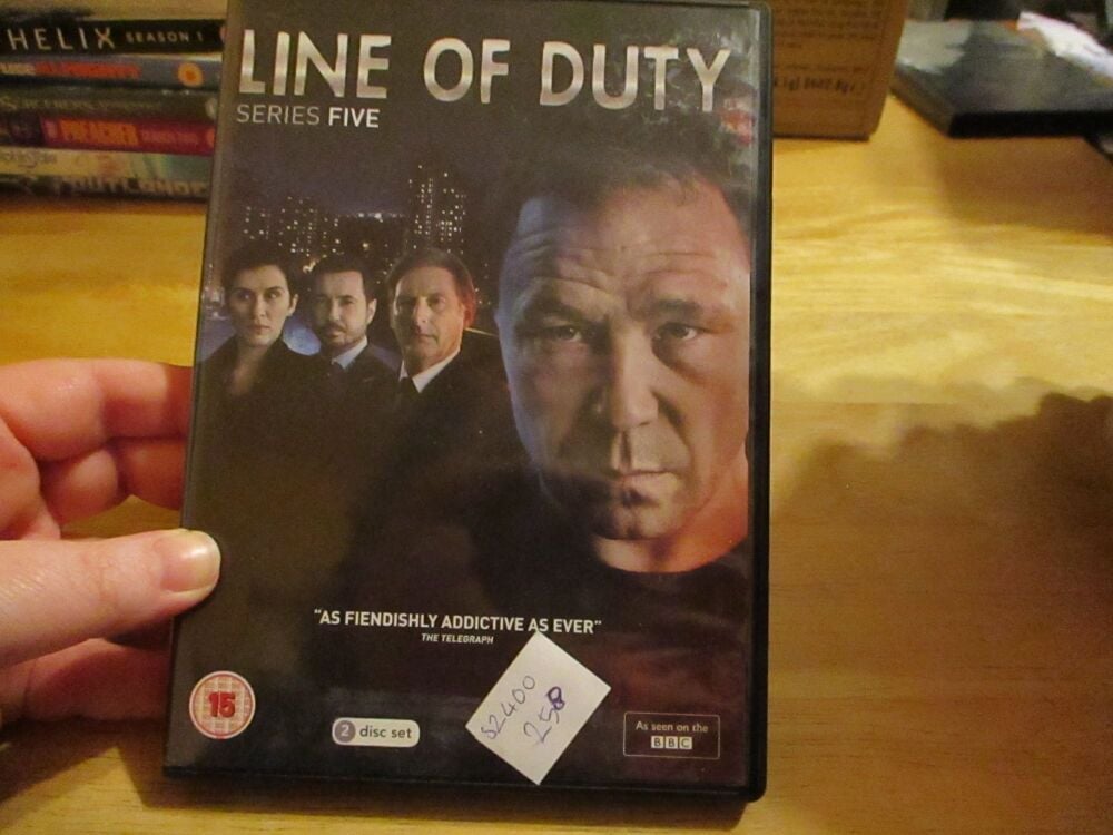 Line Of Duty - Series Five - DVD - LN Disc - VGC Case - Pal (S2400258)