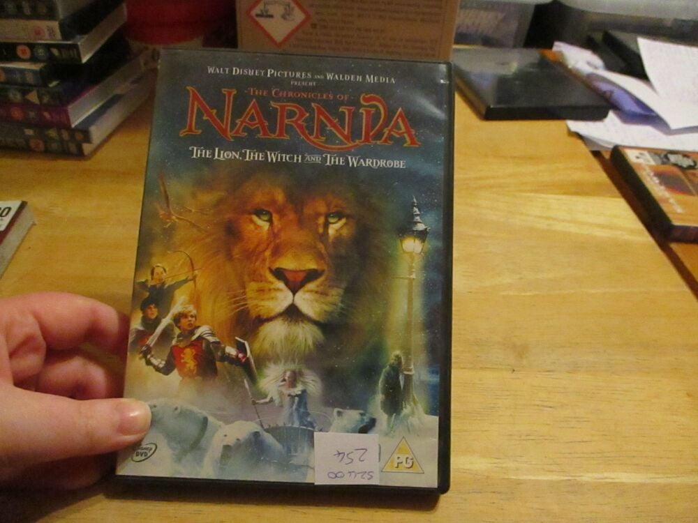 Narnia - The Lion, The Witch & The Wardrobe - DVD - Cloudy/VLSS Disc - VGC Case - Pal (S2400254)