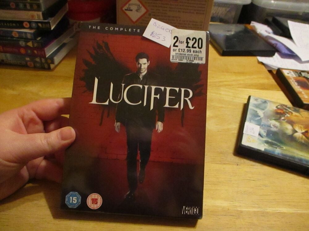 Lucifer - The Complete Second Season - DVD - SEALED Disc - VGC Case - Pal (S2400253)