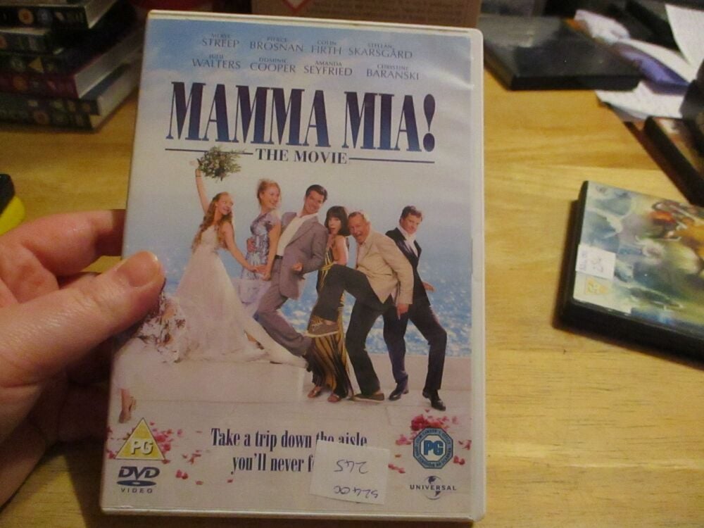 Mamma Mia! The Movie - DVD - Dusty Disc - VGC Case - Pal (S2400245)