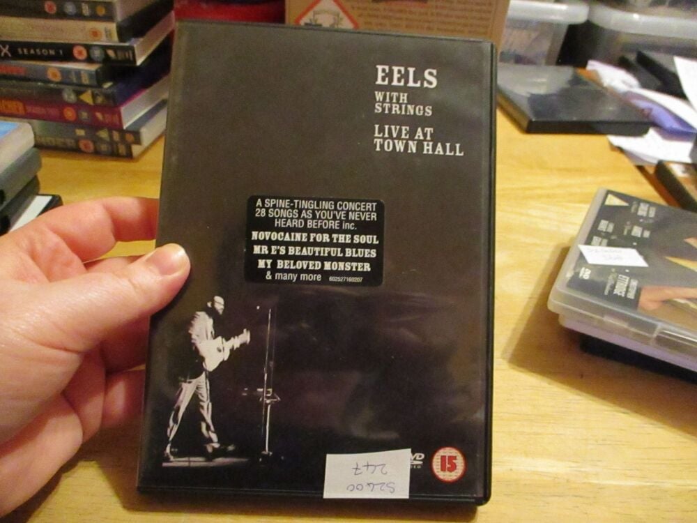 EELS with Strings - Live At Town Hall - DVD - FP Disc - VGC Case - Pal (S2400247)