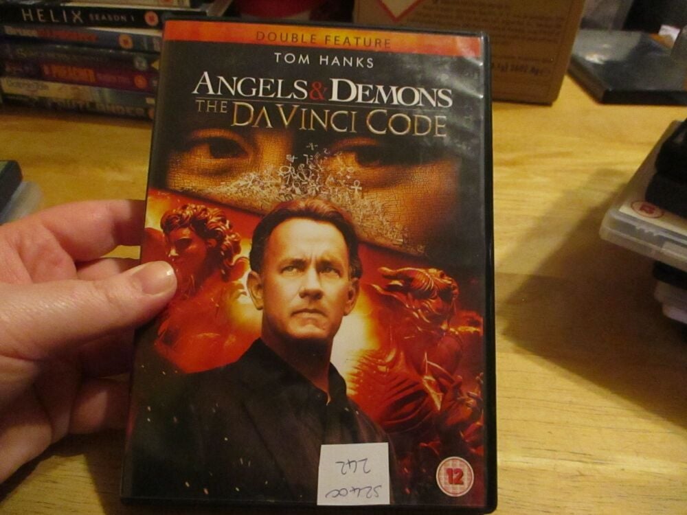 The Da Vinci Code / Angels & Demons Double Pack- DVD - LN Disc - VGC Case - Pal (S2400242)