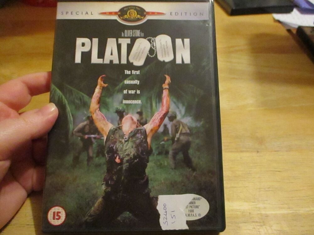 Platoon - Special Edition - DVD - LN Disc - VGC Case - Pal (S2400151)