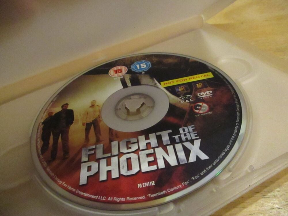 Flight Of The Phoenix - DVD - HSM Disc - VGC NOC Case - Pal (S2400150)