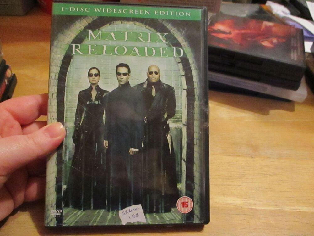 The Matrix Reloaded - DVD - LN Disc - VGC Case - Pal (S2400158)