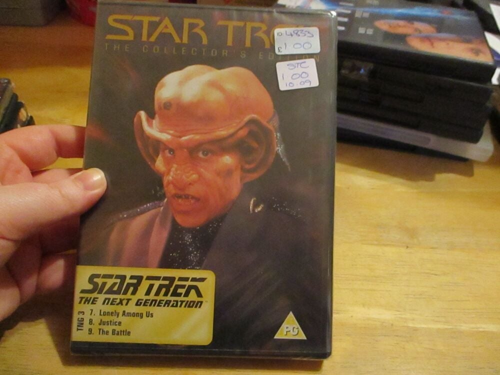 Star Trek The Next Generation - The Collector's Edition - Series 1 Vol 3 - DVD - SEALED Disc - VGC Case - Pal (S2400156)