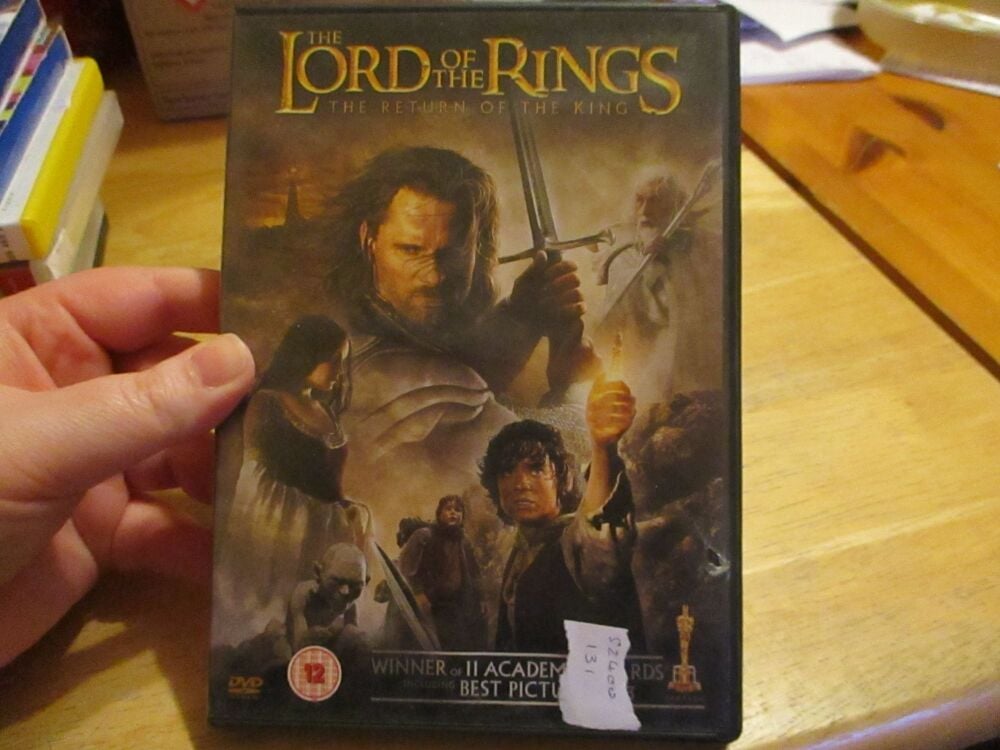 The Lord Of The Rings - Return Of The King - 2 Disc Edition - DVD - LN Disc - VGC Case - Pal (S2400131)