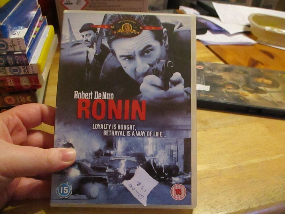 Ronin - Robert De Niro - DVD - LN Disc - VGC Case - Pal (S2400132)