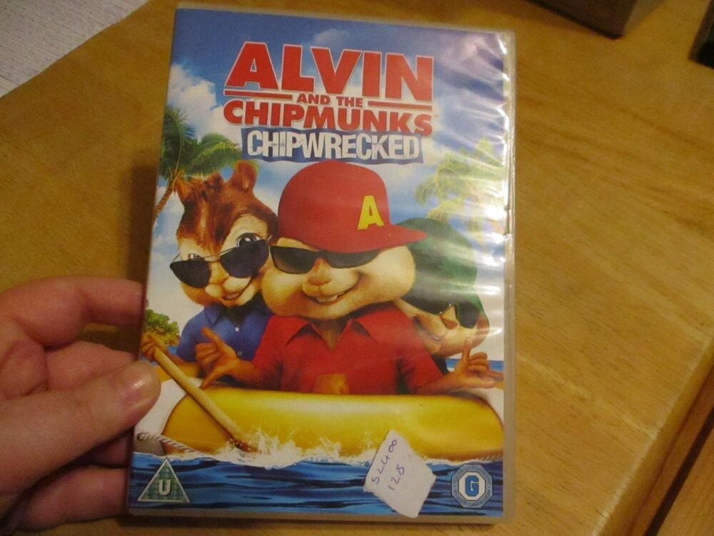 Alvin And The Chipmunks - Chipwrecked - DVD - LN Disc - VGC Case - Pal (S2400128)