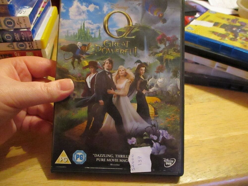 Oz - Great & Powerful - DVD - Dusty/FS Disc - VGC Case - Pal (S2400137)