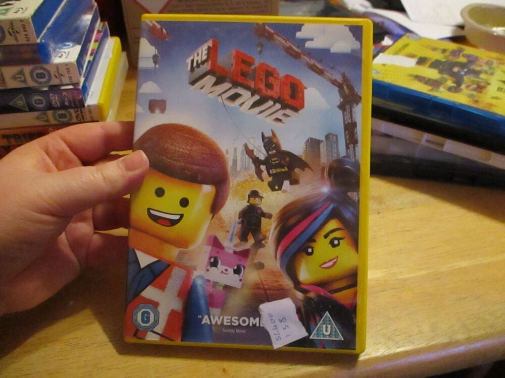 The Lego Movie - DVD - FP/FS Disc - VGC Case - Pal (S2400138)