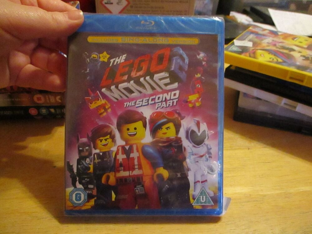 The Lego Movie - The Second Part - Bluray- Sealed Disc - VGC Case - Pal (S2400140)