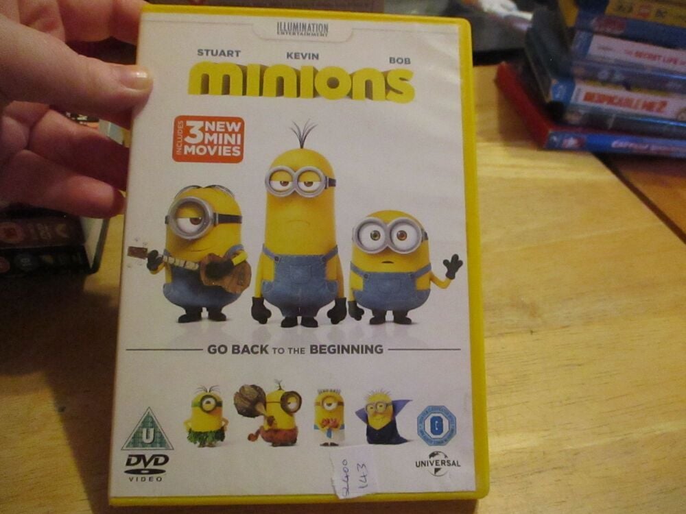 Minions - The Movie - DVD - FP Disc - VGC Case - Pal (S2400143)