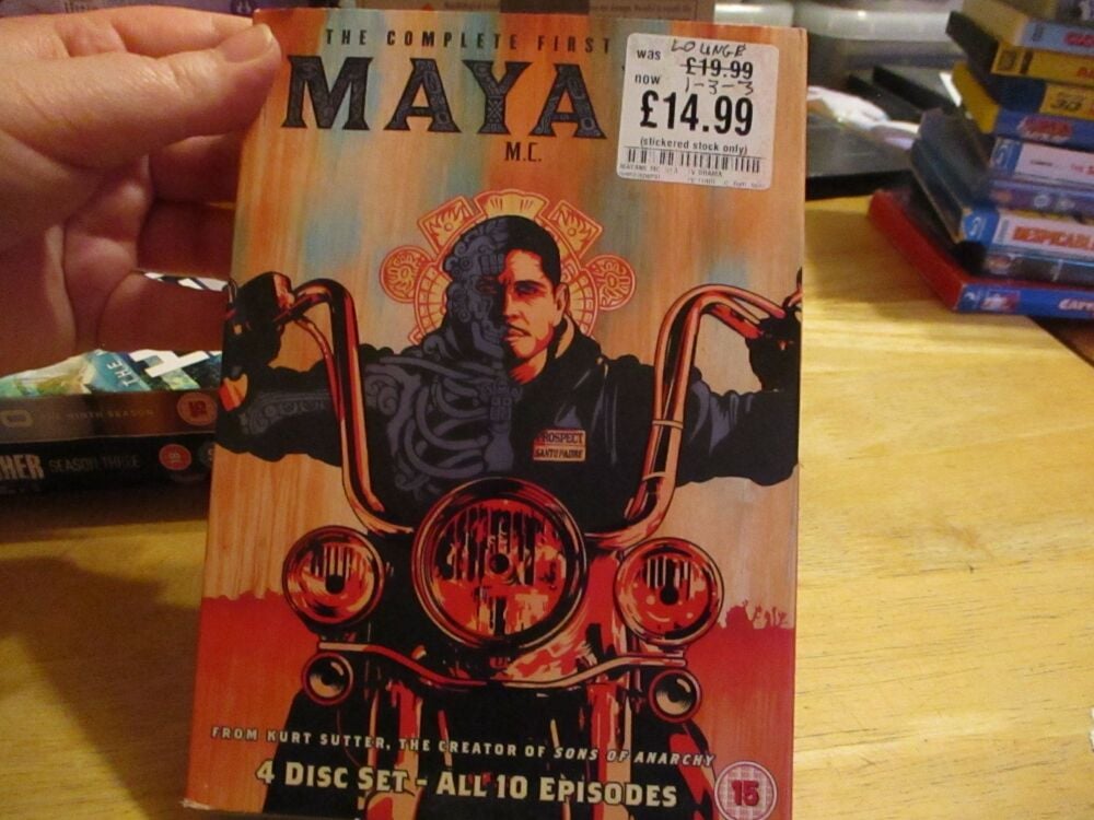 Mayans M.C - The Complete First Season - DVD - LN Disc - VGC Case - Pal (S2400201)