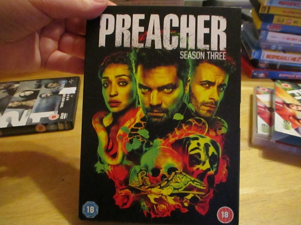 Preacher - Season 3 - DVD - LN Disc - VGC Case - Pal (S2400196)