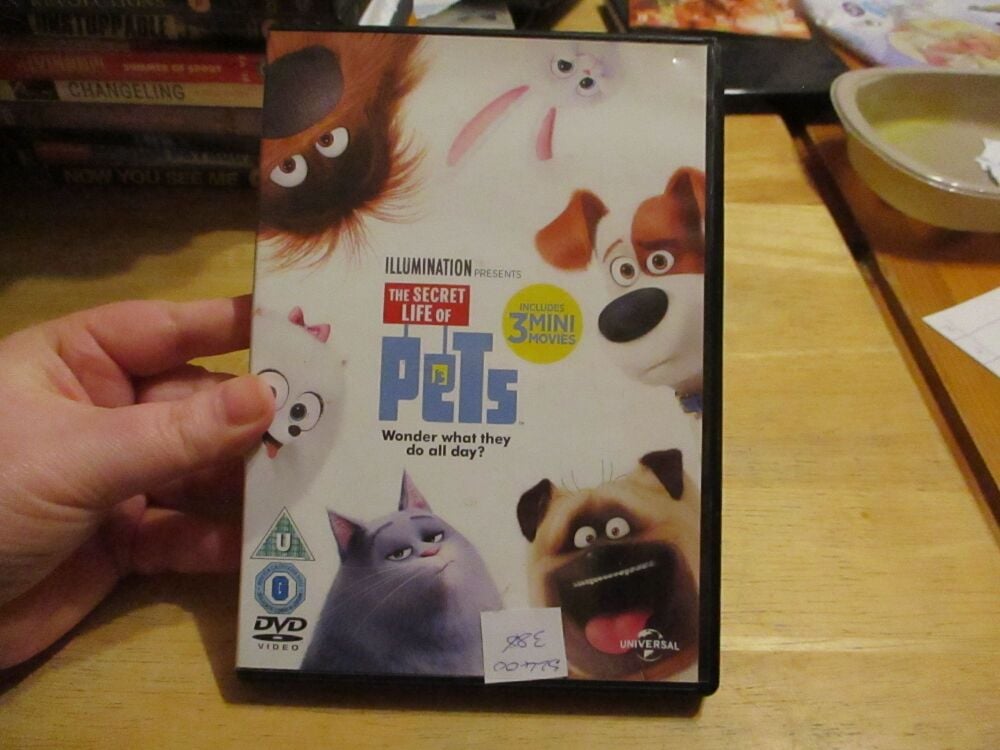 The Secret Life Of Pets - DVD - LN Disc - VGC Case - Pal (S2400388)