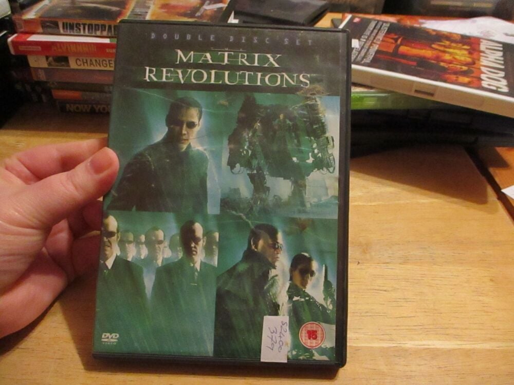 The Matrix Revolutions - Double Disc Set - DVD - Dusty/LN/FP Disc - VGC Case - Pal (S2400379)