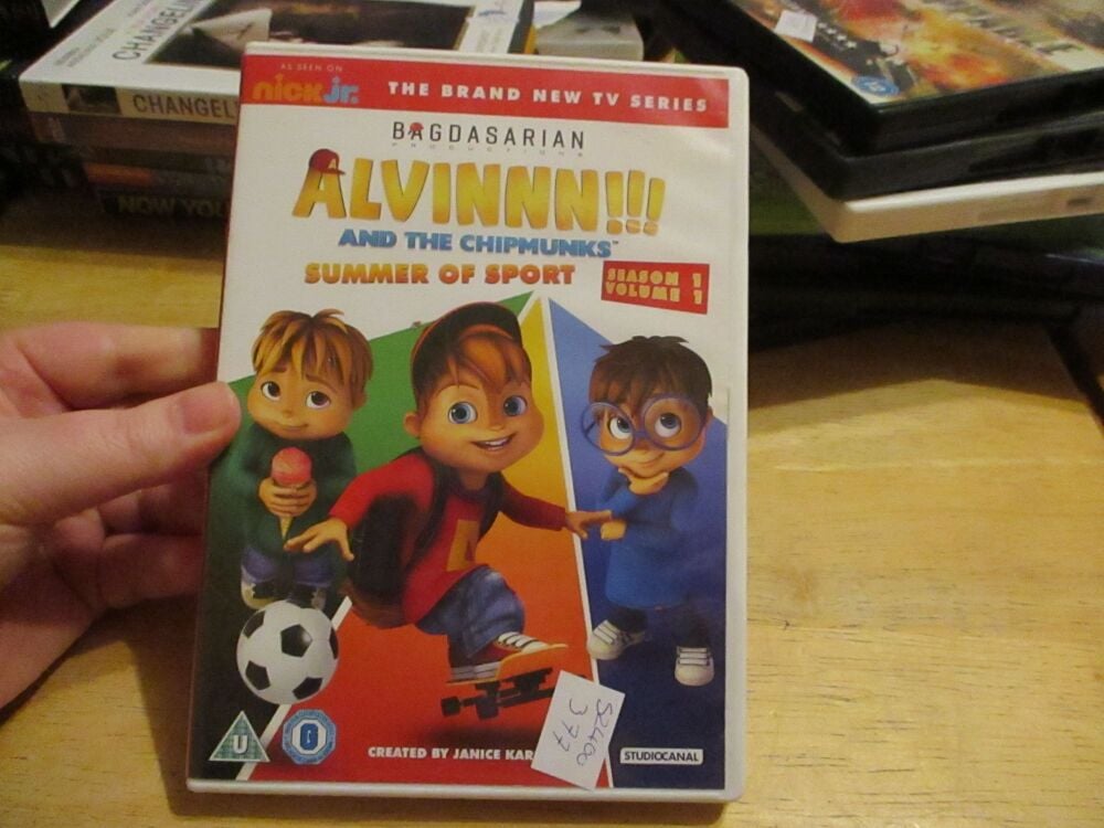 Alvinnn!!! And The Chipmunks - Summer Of Sport - Season One Vol1 -  DVD - HSM Disc - VGC Case - Pal (S2400377)