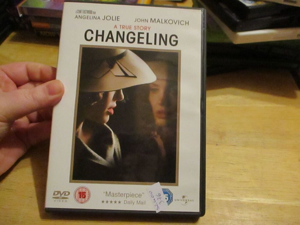 Changeling -  DVD - LN Disc - VGC Case - Pal (S2400376)