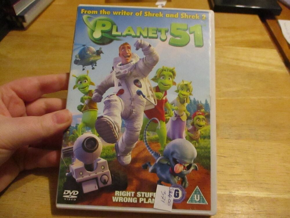 Planet 51 -  DVD - HSM/Dusty Disc - VGC Case - Pal (S2400371)