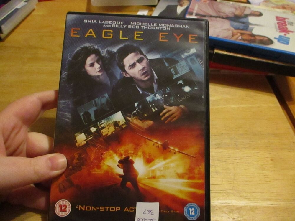 Eagle Eye -  DVD - LN Disc - VGC Case - Pal (S2400367)