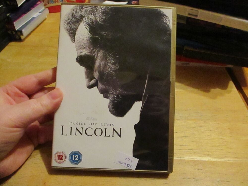 Lincoln - Daniel Day-Lewis  -  DVD - LN Disc - VGC Case - Pal (S2400361)