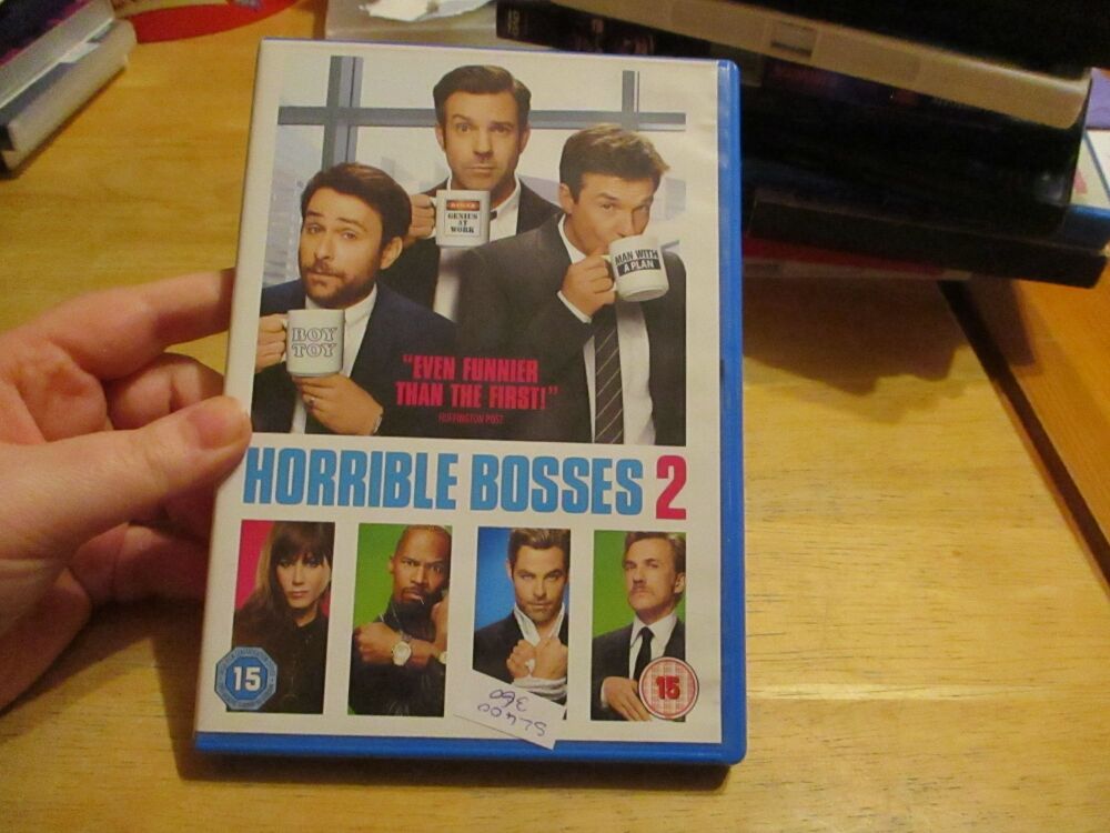 Horrible Bosses 2 -  DVD - Dusty Disc - VGC Case - Pal (S2400360)